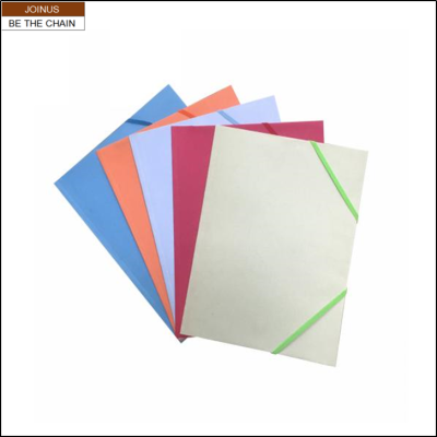 300g paper file folder with rubber A4  AF-1713