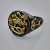 Rongyu Wish Cross-Border Hot Sale Men's Gold-Plated Two-Color Ring Domineering Creative Chinese Dragon Bright Black Gold Hand Ornament