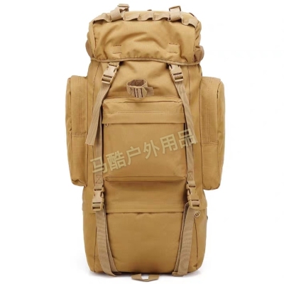 Multi - function he camouflage 65 - liter mountaineering tactical backpack camping he bag