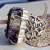 Rongyu Wish Hot Sale Rainbow Topaz Rectangular Marcasite Ring European and American Luxury Inlaid Colorful Tourmaline Ring