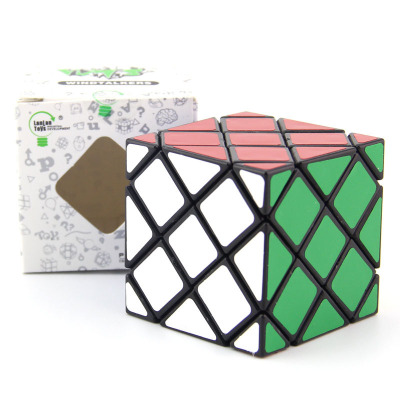 Blue and Blue eight axis hexahedron rubik's cube black eight axis six field rubik's cube shaped creative competition special toys for children