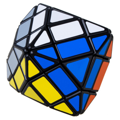 Blue fourth order eight-sided gyro rubik's cube black creative alien intelligence development rubik's cube toy