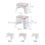 Plastic stool simple children's square stool stool stool