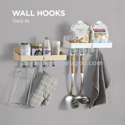 Non-trace viscose hanging wall storage rack rack