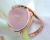 Rong Yu EBay New Hot Selling Pink Crystal Moonstone Diamond Ring European and American Creative 14K Rose Gold Ring