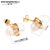 Rongyu 2019 New Korean-Style Chic and Unique Jewelry Six-Edge Prism-Shaped Bright Crystal Shiny Women's Ear Studs