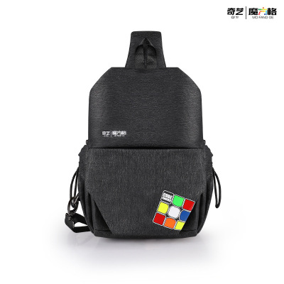 [qiyi rubik's cube cross - body bag] rubik 's cube oblique bag in single - shoulder portable bag multifunctional large capacity rubik' s cube storage