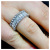 Rongyu Wish Popular Full Circle Square Diamond Micro-Inlaid Full Diamond Ring Female Europe and America Creative Wheel Exaggerated Personalized Ring