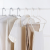 Multifunctional plastic clothes rack non-trace non-slip drying rack