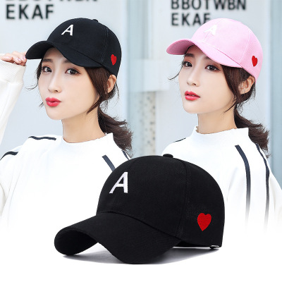 Hat girl summer Korean version of the baseball cap fashionable people take a casual cap students travel in Britain sun block Hat