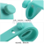 Cute candy color earphone winder arrangement data line manager silica gel snap-type winding device four packages