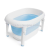 Baby folding tub baby bath tub can sit can lie bath bucket increase thickened