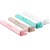 Cute candy color earphone winder arrangement data line manager silica gel snap-type winding device four packages