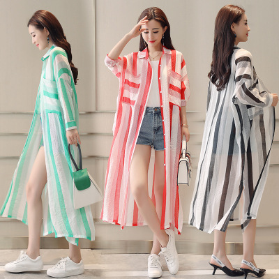 Reality pats 2019 chun xia new style article baggy big size long style is elegant prevent bask in dress fashionable wind is thin model coat