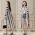 Reality pats 2019 chun xia new style article baggy big size long style is elegant prevent bask in dress fashionable wind is thin model coat