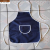 Children Apron Custom Logo School Uniform  Arts Aprons For Painting Kids pottery painting polyester   stationery 49X40CM