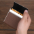 Metal canvas pattern cigarette box 20 pack creative portable stainless steel personality simple fashion cigarette box