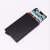 Anti-theft brush shield aluminum alloy hand push card box anti-degaussing card box ultra-thin anti-rfid card package