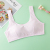 Girls in the development period of anti-bulge small vest large children with sponge unribbed cotton bra