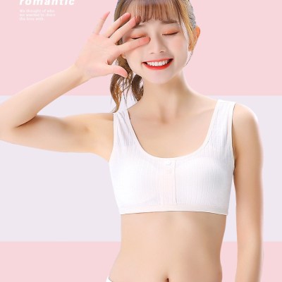 The new type of sports comfort vest for junior and senior high school students and girls' non-convex sponge bra