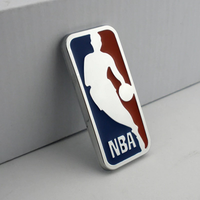 Firebird Station NBA Team Logo Basketball Team Bumper Stickers Personalized Decorative Stickers 3dstereo Car Body Sticker NBA Car Rear Sticker