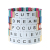 Custom Words Handmade Pink Tile Bracelet For Women