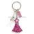 Paris fashion skirt Paris tower accessories key chain pendant gift travel souvenir