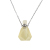 Clear Quartz Stone Perfume Bottle Necklace 