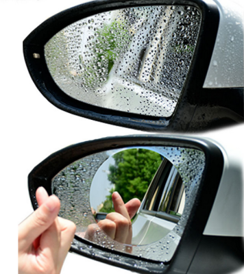 New Car Rear View Mirror Rainproof Film Car Anti-Fog Hydrophobic Film Rearview Mirror Anti-Glare Rainproof and Waterproof Film