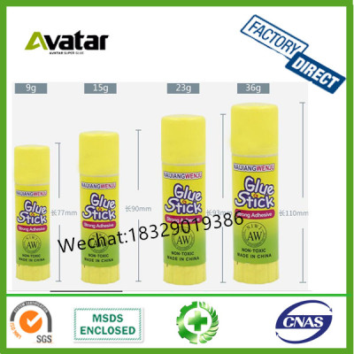 High quality glue stick stationery glue stick for school and office use