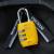 3-bit metal combination lock zinc alloy tie rod box gym lock case bag lock travel lock