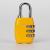 3-bit metal combination lock zinc alloy tie rod box gym lock case bag lock travel lock