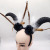 Horn feather headband head buckle Halloween party props Christmas creative accessories