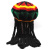 Wig beret knitted wool Jamaica ray black hat Halloween decoration hat saud festival punk street dance