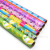 Manufacturer direct selling daily flowers and plants series design and color gift paper lightly coated paper  gift paper