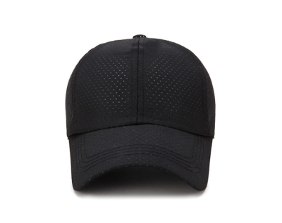Spring summer light plate perforated breathable baseball cap outdoor sunshade quick-drying hat men's and women's casual hats