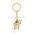 Dubai camel key chain tourist fox stands camel gift pendant manufacturer painted gold