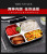 New 304 Stainless Steel Handle Lunch Box Sealed Leak-Proof Double-Layer Anti-Scald Lunch Box Student Canteen Portable Bento Box