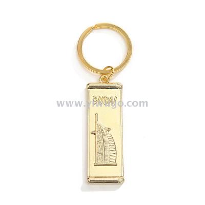 Burj al Arab hotel book key chain tourist souvenir pendant Burj al Arab hotel factory gift