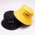 Male and female lovers double-sided drama text fisherman hat spring summer students lovely shade basin hat small fresh hat