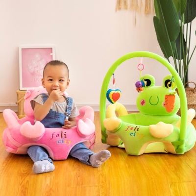 Baby chair Baby learn to sit on a small sofa Baby backrest anti-fall game frame seat baby rocking chair