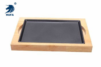 Factory Direct Sales Steak Plate Creative Korean Style Non-Stick Bakeware Iron Dish Hotel Cast Iron Baking Pan Wholesale Customization..