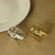 Spot Supply Stainless Steel Napkin Ring Model Room Hotel Restaurant Gold and Silver Color Napkin Ring Hotel Supplies Napkin Ring