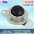 Factory Direct Sales Universal Car YW-1204 Horn Button Switch Electroplated Silver White Iron Button Switch