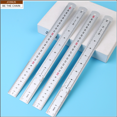 Metal ruler Aluminium ruler 30cm Measuring stationery  AF-2232