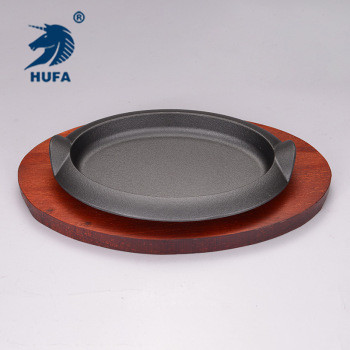 2020 New Barbecue Plate Japanese Barbecue Non-Stick Bakeware Steak Pizza Special Iron Tray Factory Wholesale Customization