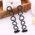 Wave Tress Device Fashion Styling Tress Device Centipede Braid Hair Styling Tool Hair Band Hair Tools Black