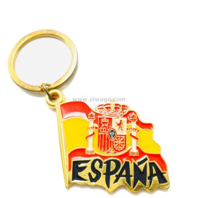 Spanish flag Spanish bullfight key chain manufacturers hanging gifts tourist souvenirs dancing girls manufacturers