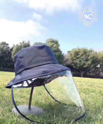 Protection against spittledroplet spatter fisherman hat summer sun visor for men and women south Korean hat