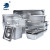 1.0 Thick Stainless Steel 1/2 Bowl Rectangular Fraction Basin Buffet Insulation Plate with Lid Stainless Steel Basin